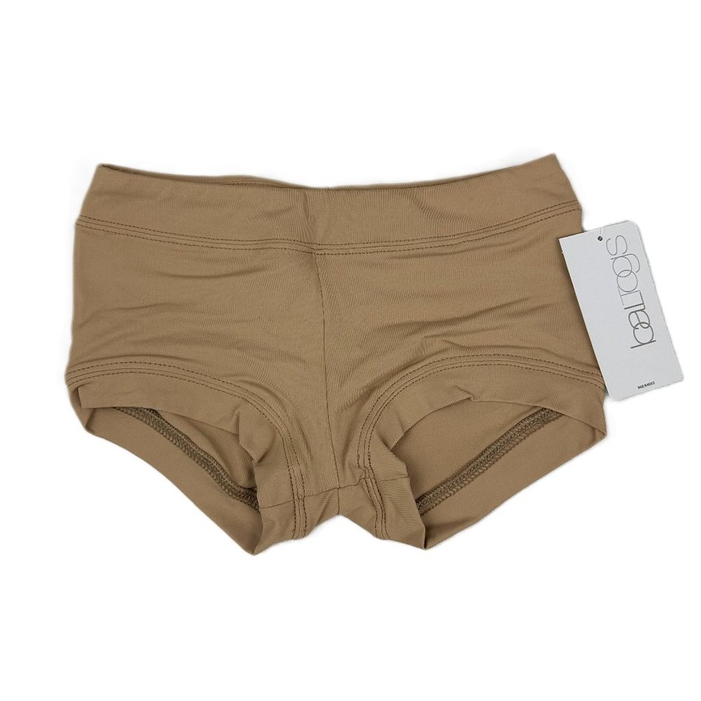 Baltogs Nude Girls Bootie Shorts with Banded Legs, MC
